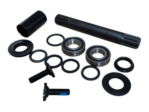 Каретка с промподшипниками BMX  KL-06D 68MM 37  8T 19mm  CR-MO, код 41865