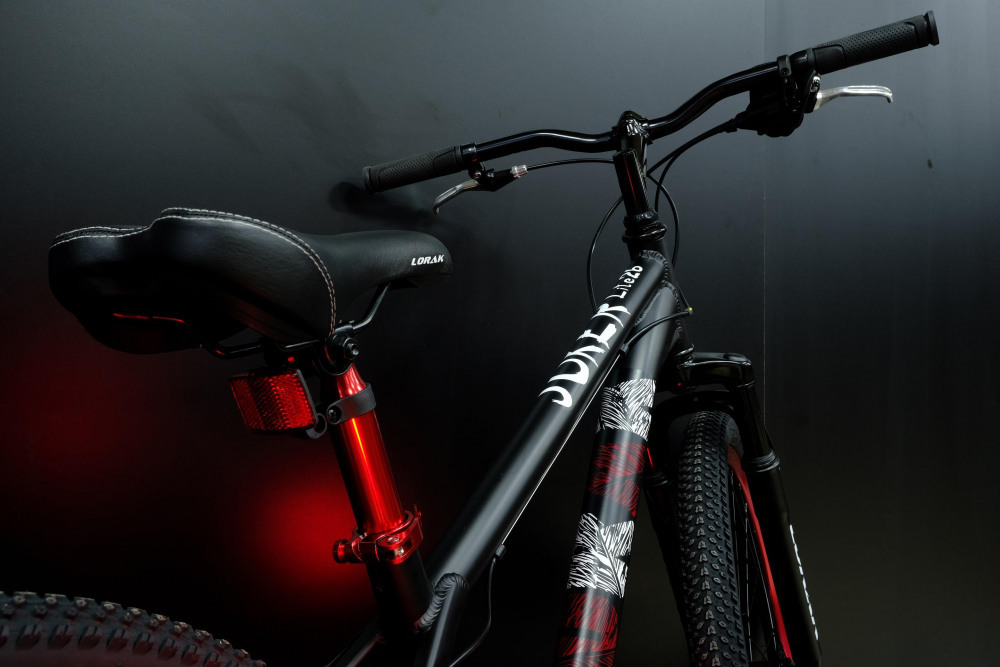 Lorak Joker Lite 26 Матовый Чёрный/Красный