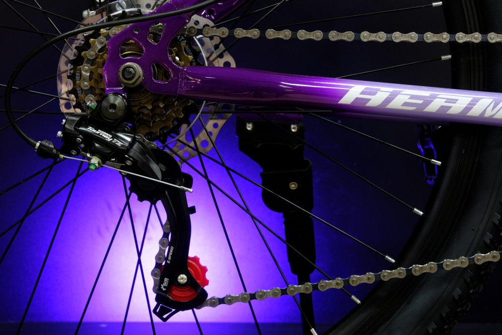 Heam FOX 26 Girl Серо/Фиолетовый рама 17 (на рост 155-173)