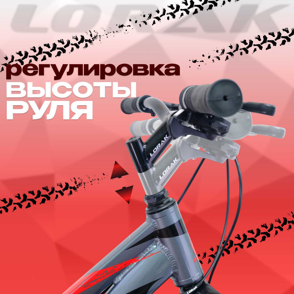 LORAK Safe 24 Серый/Красный