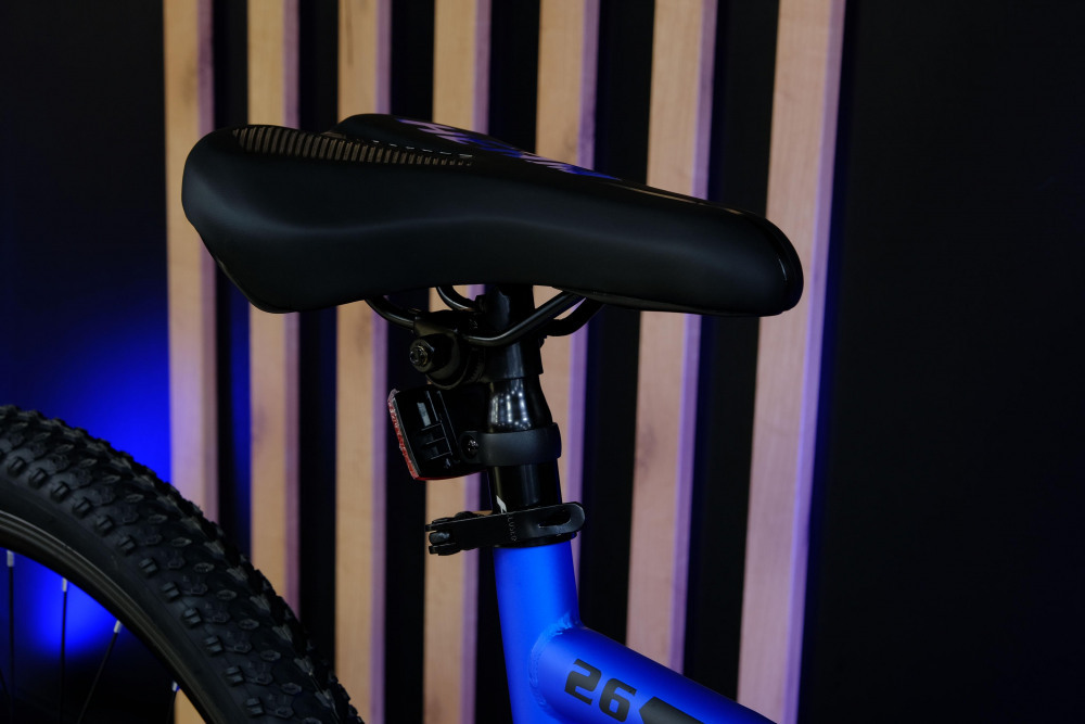 Heam FOX 26 Матовый Чёрный/Синий рама 17 (на рост 155-173)